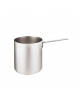 Casseruola bagnomaria in alluminio , 1 manico tubolare inox 18/10 -  Ø cm 20 -  h cm 22 - Litri 7