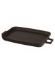 Padella grill in ghisa -  con 2 maniglie - cm 31x42 - 4,5 Litri - 8 pozioni di 5,46 Kg.