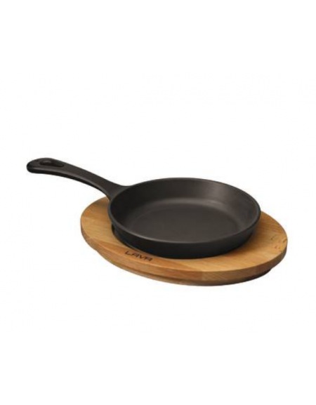 Padella in ghisa - Ø cm 16 - 0,42 Litri - 1 pozioni di 1,41 Kg. Padella in ghisa - Ø cm 16 - 0,42 Litri - 1 pozioni di 1,41 Kg.