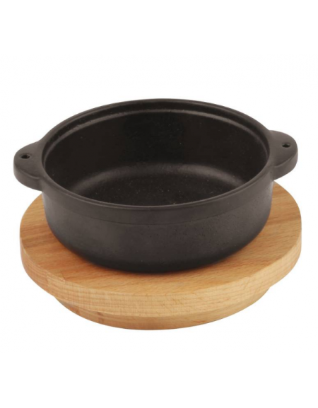 Casseruola in ghisa con manicatura ghisa e inox - colore rosso - Ø cm 10 - Litri 0,35 - 1 pozione di 1,5 Kg. Casseruola in ghisa con manicatura ghisa e inox - colore rosso - Ø cm 10 - Litri 0,35 - 1 pozione di 1,5 Kg.