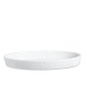 Pirofila ovale in porcellana cordonata da forno - dimensioni cm 48x28,5x6,5h