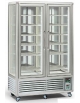 Vetrina esposizione doppia pasticceria/gelateria no-frost +5° -18°C - cm.115x66x181h