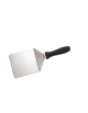 Spatola per hamburger in acciaio inox e manico in polipropilene - cm 19x13,8