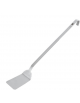 Paletta liscia unipezzo in acciaio inox - cm 10 - manico cm 36