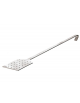 Paletta a ridurre in acciaio inox - cm 12x15 - manico cm 50