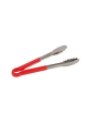 Pinza in acciaio inox - colore rosso - dimensioni cm 30