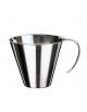 Misurino graduato impilabile in acciaio inox - Diametro cm 15,5 - Altezza cm 15 - litri 1,5