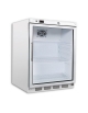 Frigorifero sottobanco orizzontale per bibite 1 porta a vetro -2° +8°C - Capacità 129 Lt  - cm. 60x59,5x85,5h
