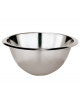 Bacinella semisferica in acciaio inox - Diametro cm 25 - litri 3,7