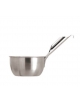Tazzone con manico e gancio inox - Diametro cm 17 - Altezza cm 9 - litri 1,2