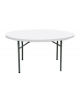 Tavolo catering rotondo pieghevole polietilene Diametro cm.120 - h120