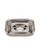 Coperchio Bagnomaria in acciaio inox - cm 24x24