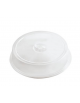 Copripiatto universale impilabile per microonde in polipropilene - diametro cm 31 - altezza cm 6,5