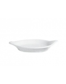 Tegamino fondo cordonato in porcellana - cm 21x24,5