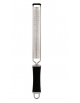 Grattugia inox con manico antiscivolo adatta per frutta secca, peperoncino, aglio, formaggi e cioccolato - cm 4x22 - l cm 38,5