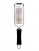Grattugia inox con manico antiscivolo adatta per verdure cipolla, aglio, agrumi, formaggi e cioccolato - cm 7,7x13,3 - l cm 30