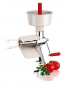 Passapomodoro manuale professionale da tavolo, Ø cm 21x50h, in dotazione disco con fori da 1 mm