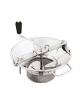 Passaverdura manuale in acciaio inox - 1 griglia  - capacità lt. 3,5 - cm Ø37x32h