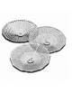 Griglia in acciaio inox per passaverdura manuale art. DN33252 - griglia mm 2,5