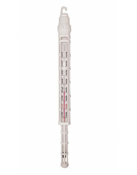 Termometro per panettiere con guaina in plastica, scala 1°C range -10+60°C - lunghezza cm 30