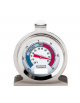 Termometro per frigo/frizer in acciaio inox, scala 1°C range -30+30°C - ø cm 6