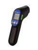 Termometro ad infrarossi,  scala 0,1/1°C - range -60+500°C - cm 4x6,6x15,5