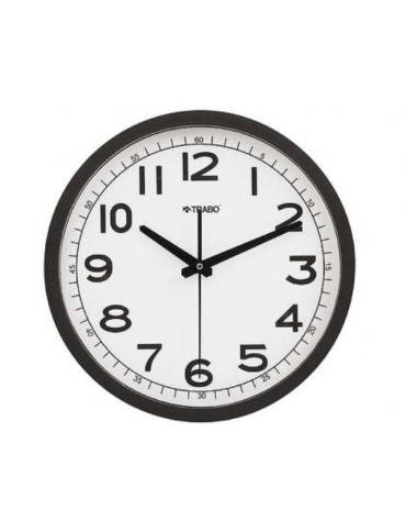 Orologio da parete in ABS con movimento silenzioso.- Diametro cm 30,5