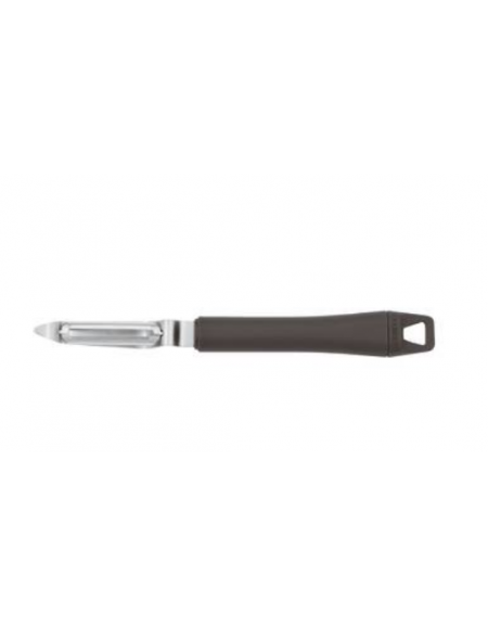 Sbucciatore a lama mobile in acciaio inox 18/10 con manicatura in polipropilene - lunghezza cm 21