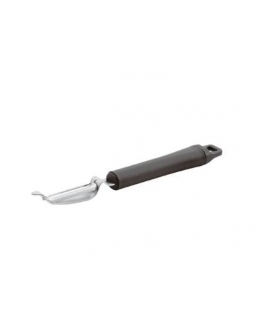 Sbucciatore a lama mobile in acciaio inox 18/10 con manicatura in polipropilene - lunghezza cm 21