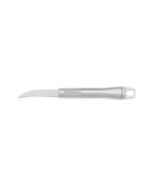 Coltello verdura  in acciaio inox 18/10 con manicatura in acciaio inox lunghezza cm 19,5
