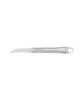 Coltello verdura  in acciaio inox 18/10 con manicatura in acciaio inox lunghezza cm 19