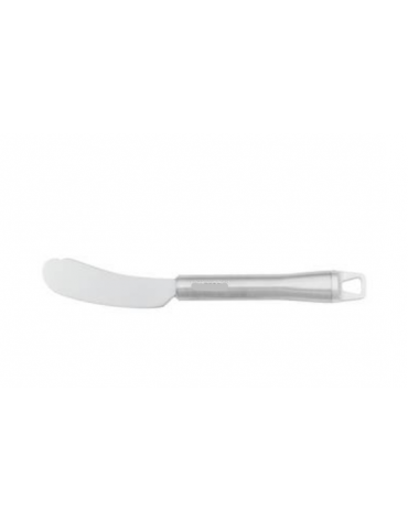 Coltello spalmaburro in acciaio inox 18/10 con manicatura in acciaio inox - lunghezza cm 21