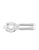 Apribarattoli in acciaio inox 18/10 con manicatura in acciaio inox - cm 25,5x8,5