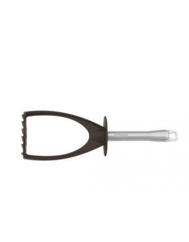 Pressapatate in acciaio inox 18/10 - manicatura in acciaio inox - cm 8x7 lunghezza cm 27