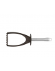 Pressapatate in acciaio inox 18/10 - manicatura in acciaio inox - cm 8x7 lunghezza cm 27