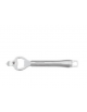 Apribottiglie in acciaio inox 18/10 con manicatura in acciaio inox - cm 19x3,7