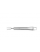Forchettina 3 punte in acciaio inox 18/10 con manicatura in acciaio inox - lunghezza cm 16,5