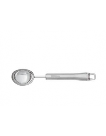 Porzionatore gelato in acciaio inox 18/10 con diametro cm 4  - manicatura in acciaio inox - lunghezza cm 21