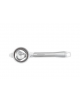 Separatore uova in acciaio inox 18/10 diametro cm 5,5 - manicatura in acciaio inox - lunghezza cm 22,5