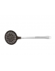 Schiumarola in nylon con diametro  cm 11 - manicatura in acciaio inox - lunghezza cm 36,5