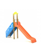 Scivolo Sali&scendi con scivolo in polietilene rotazionale - Altezza piattaforma cm 150 - Dimensioni esterne cm 425x74x325h