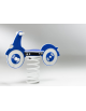 Gioco a molla Moto - monoposto - in polietilene con molla Ø mm 200x400h