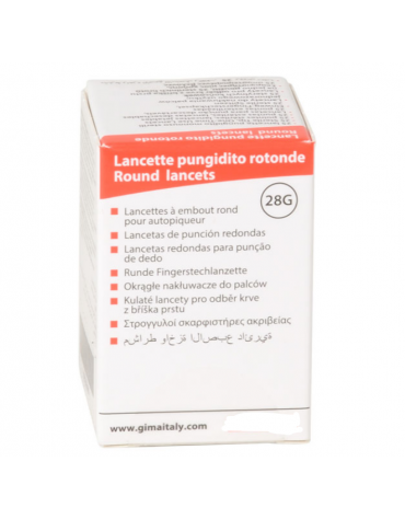 Lancette ultrafini da utilizzarsi con le penne pungidito codice DN33771