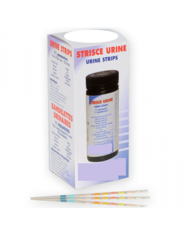 Strisce urine 11 parametri - flacone da 50 pezzi