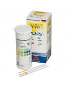 Strisce urine 3 parameteri per visual test: - glucosio  - proteine  - pH - tubetto da 100 strisce