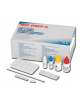 Test strep A - streptococco, la confezione include 20 cassette per test, 2 reagenti, 20 tubetti e tamponi