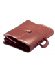 Borsa "Primato cuoio vitello fiore" colore cuoio  - 42 x 12 x h 30 cm