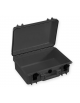 Valigia medicale senza spugna interna - colore nero - 464 x 366 x h 176 mm