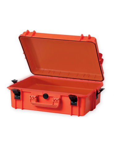 Valigia medicale senza spugna interna - colore arancione - 555 x 428 x h 211 mm