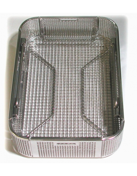 CESTO INOX IN LAMIERA FORATA cm 24x30x5